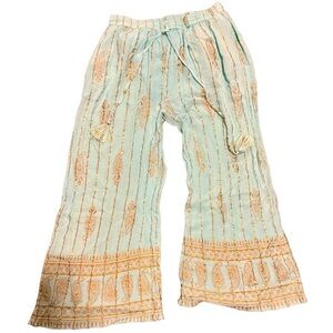 Palak Grife Indiana Women’s Light Blue Billowy Pants